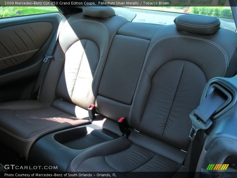  2009 CLK 350 Grand Edition Coupe Tobacco Brown Interior