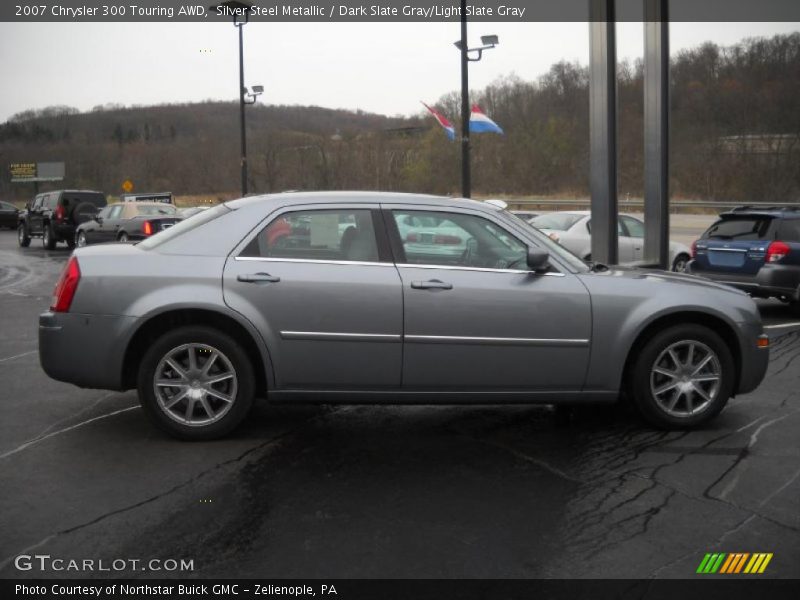 Silver Steel Metallic / Dark Slate Gray/Light Slate Gray 2007 Chrysler 300 Touring AWD