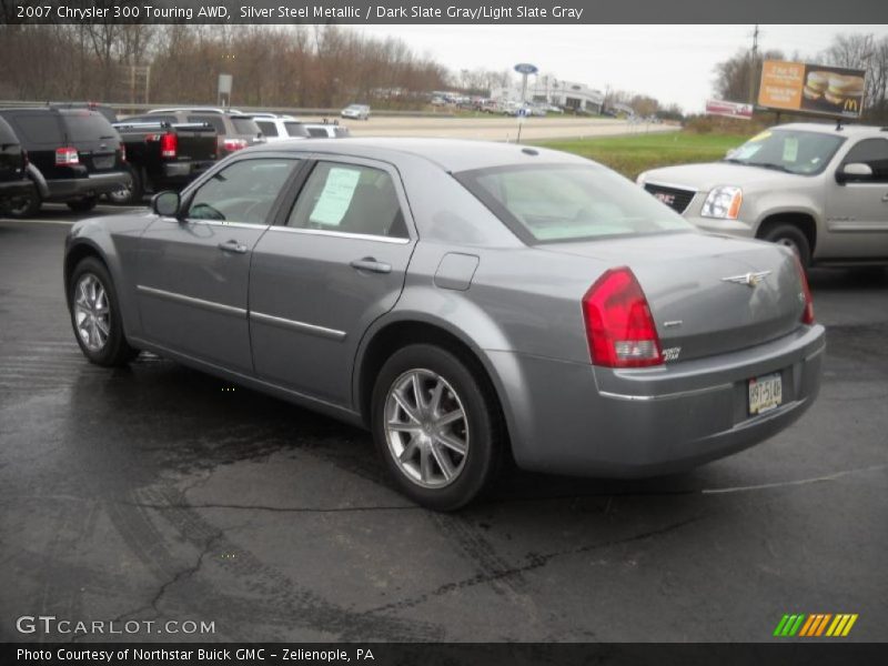 Silver Steel Metallic / Dark Slate Gray/Light Slate Gray 2007 Chrysler 300 Touring AWD