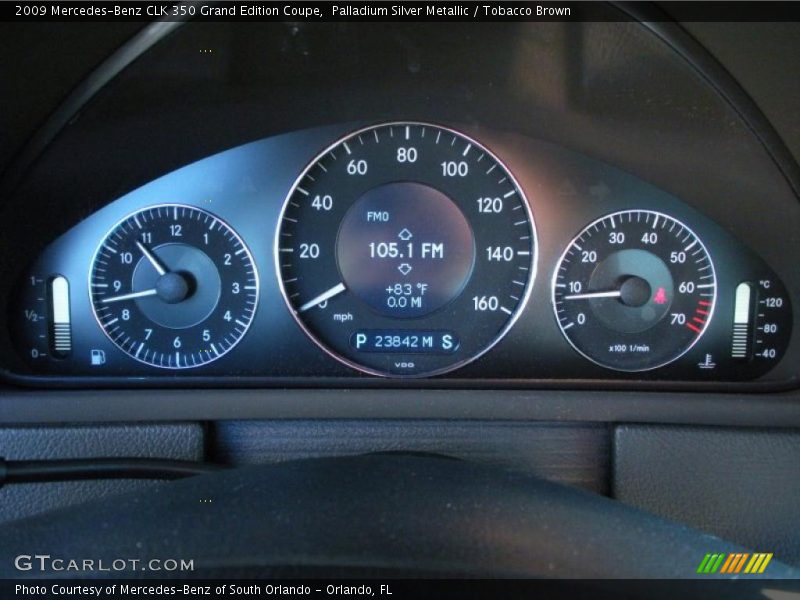  2009 CLK 350 Grand Edition Coupe 350 Grand Edition Coupe Gauges