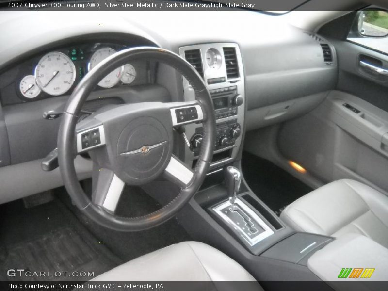 Silver Steel Metallic / Dark Slate Gray/Light Slate Gray 2007 Chrysler 300 Touring AWD