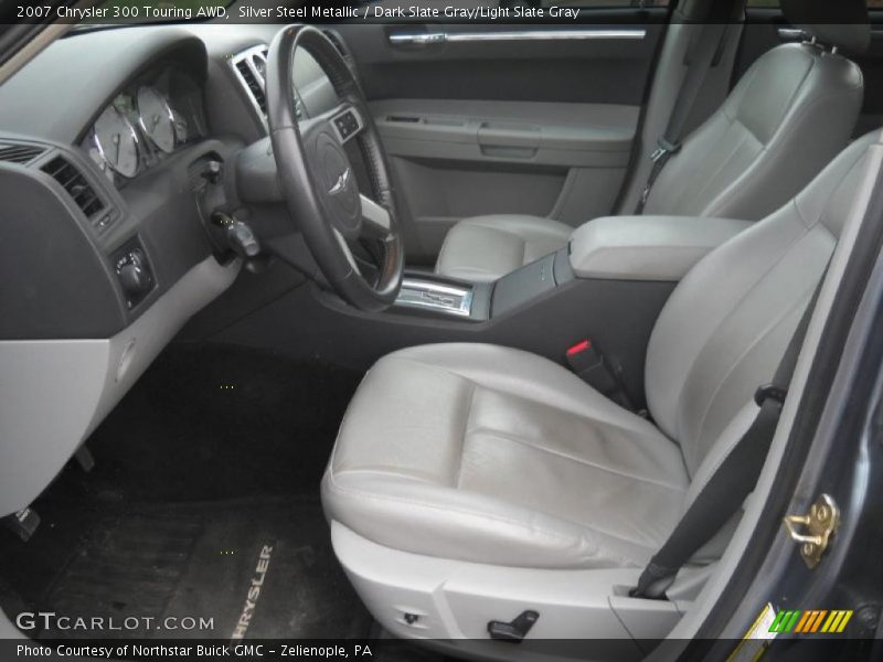 Silver Steel Metallic / Dark Slate Gray/Light Slate Gray 2007 Chrysler 300 Touring AWD