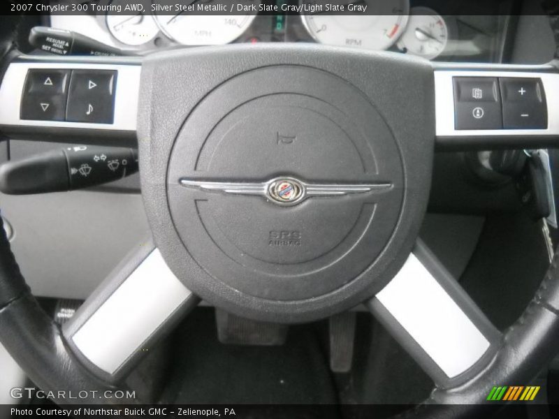 Silver Steel Metallic / Dark Slate Gray/Light Slate Gray 2007 Chrysler 300 Touring AWD