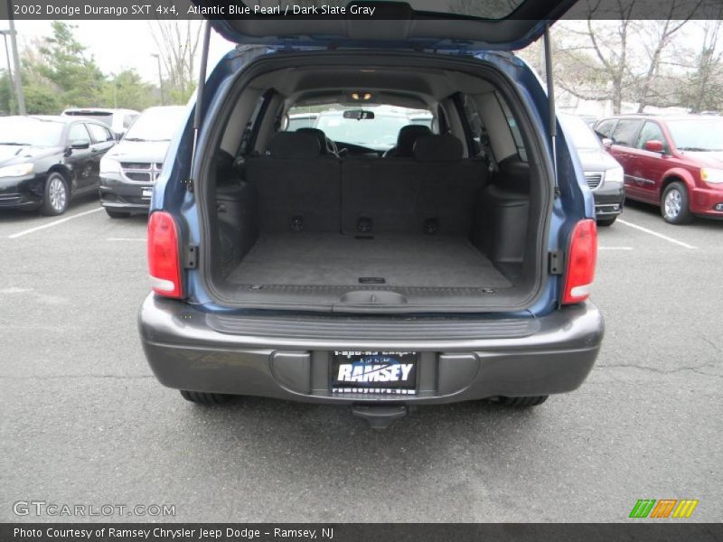 Atlantic Blue Pearl / Dark Slate Gray 2002 Dodge Durango SXT 4x4