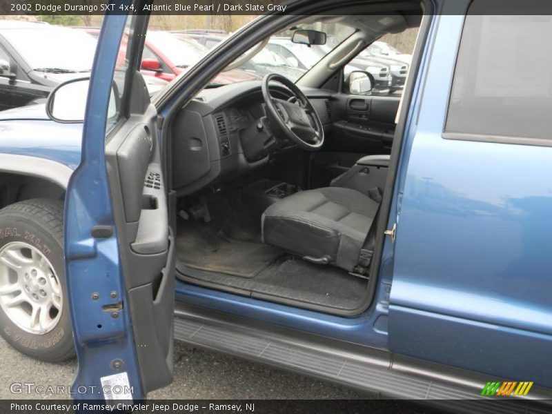 Atlantic Blue Pearl / Dark Slate Gray 2002 Dodge Durango SXT 4x4