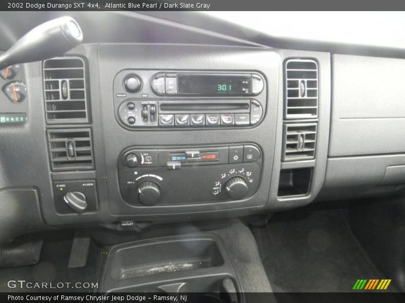 Atlantic Blue Pearl / Dark Slate Gray 2002 Dodge Durango SXT 4x4