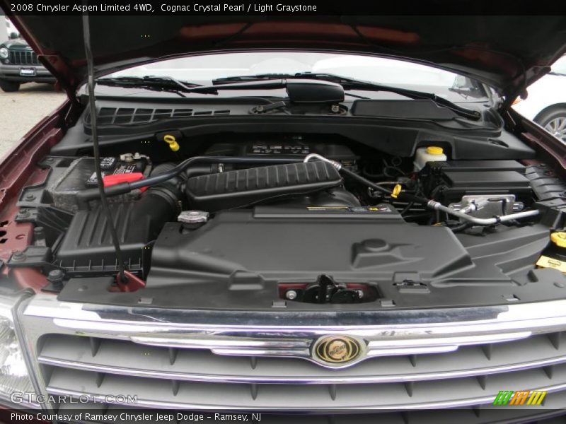 Cognac Crystal Pearl / Light Graystone 2008 Chrysler Aspen Limited 4WD