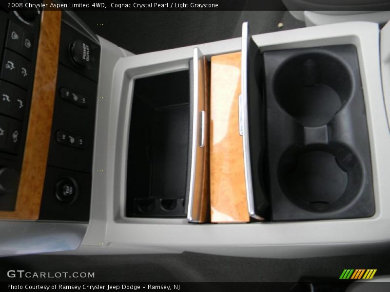 Cognac Crystal Pearl / Light Graystone 2008 Chrysler Aspen Limited 4WD