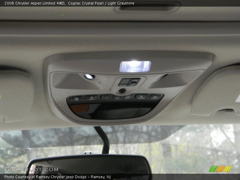 Cognac Crystal Pearl / Light Graystone 2008 Chrysler Aspen Limited 4WD