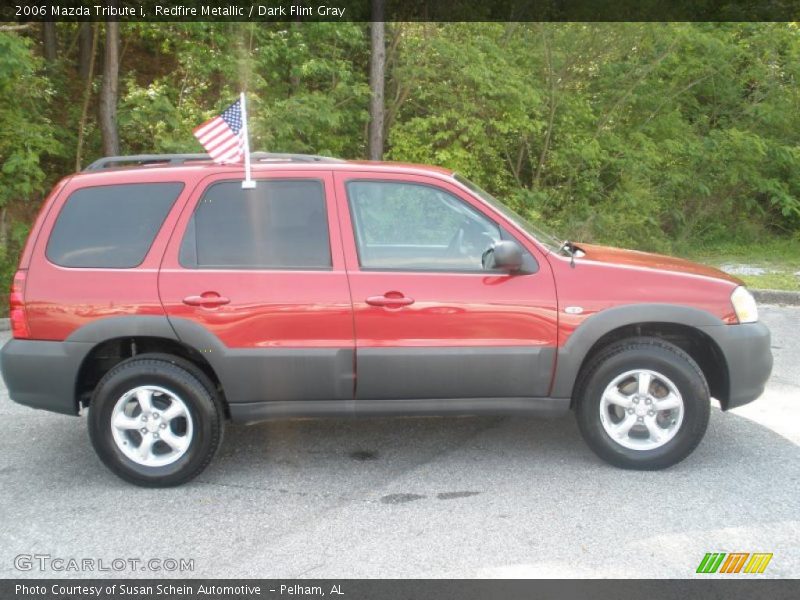 Redfire Metallic / Dark Flint Gray 2006 Mazda Tribute i