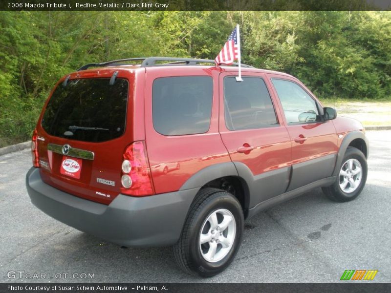 Redfire Metallic / Dark Flint Gray 2006 Mazda Tribute i