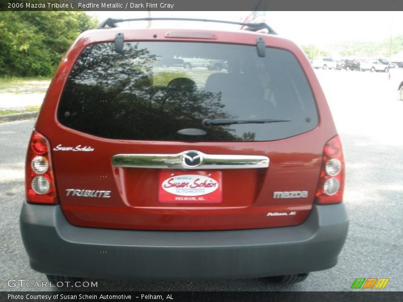 Redfire Metallic / Dark Flint Gray 2006 Mazda Tribute i