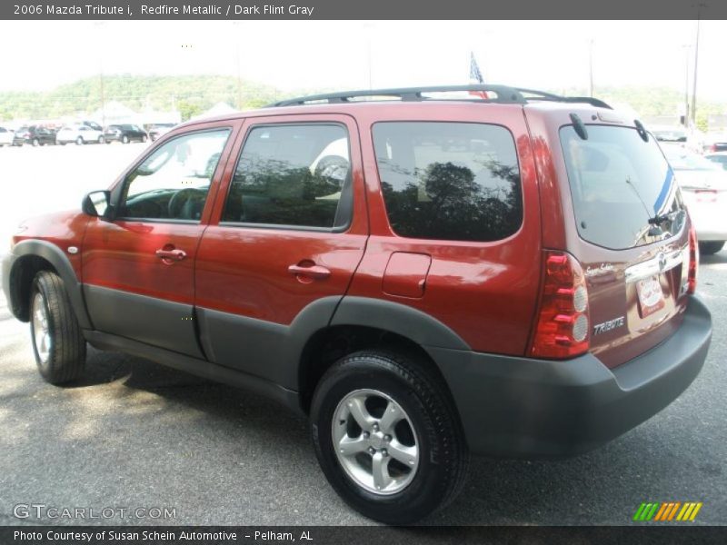 Redfire Metallic / Dark Flint Gray 2006 Mazda Tribute i