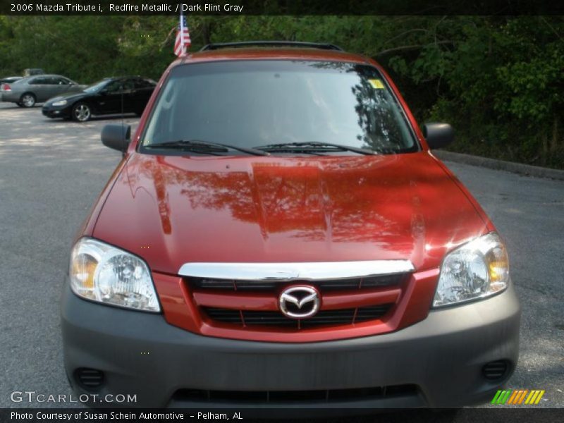 Redfire Metallic / Dark Flint Gray 2006 Mazda Tribute i