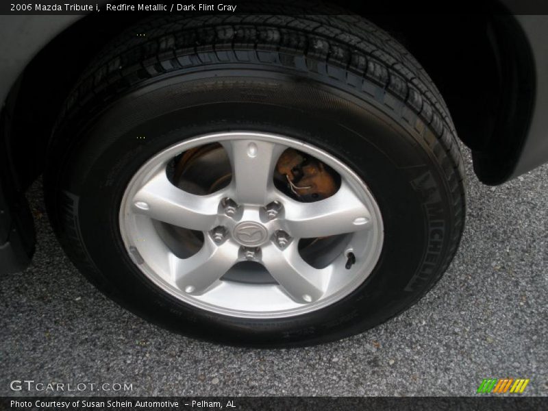Redfire Metallic / Dark Flint Gray 2006 Mazda Tribute i