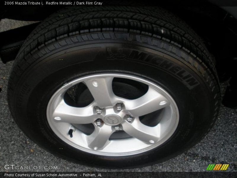 Redfire Metallic / Dark Flint Gray 2006 Mazda Tribute i