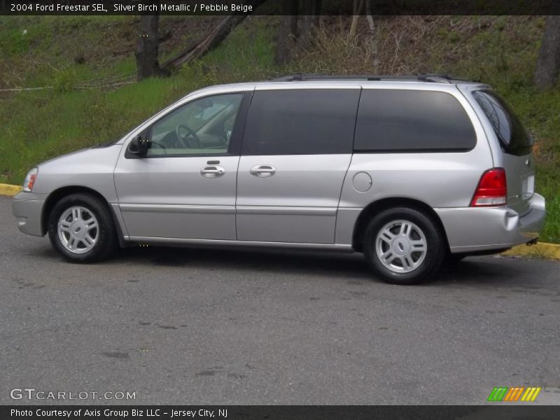 Silver Birch Metallic / Pebble Beige 2004 Ford Freestar SEL