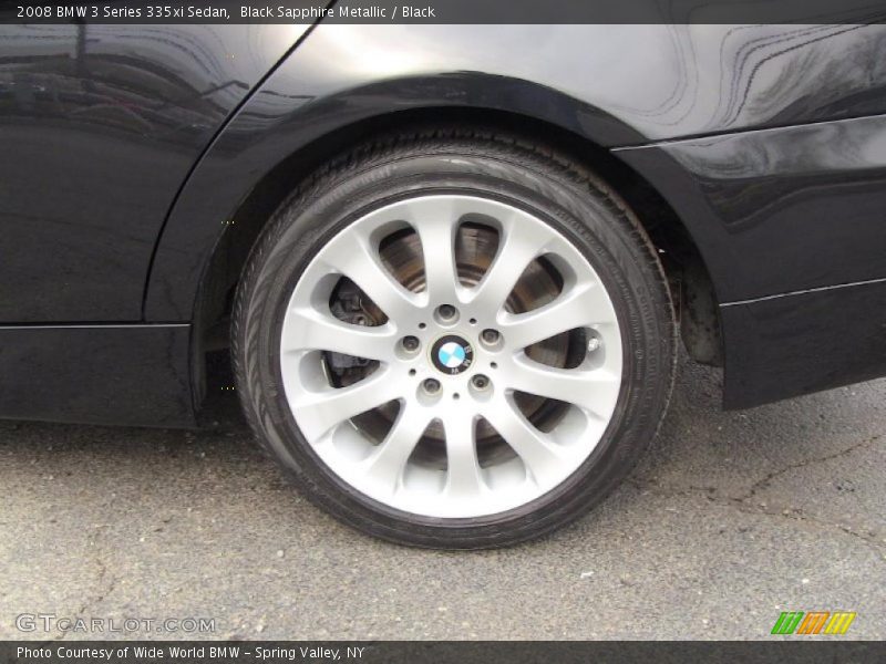 Black Sapphire Metallic / Black 2008 BMW 3 Series 335xi Sedan