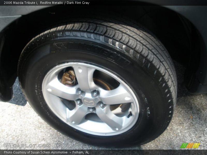 Redfire Metallic / Dark Flint Gray 2006 Mazda Tribute i