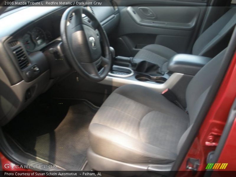 Redfire Metallic / Dark Flint Gray 2006 Mazda Tribute i