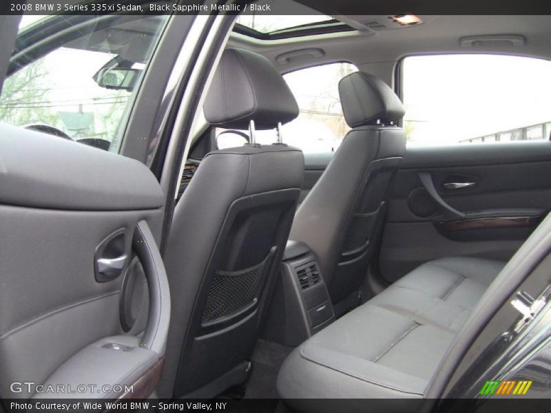 Black Sapphire Metallic / Black 2008 BMW 3 Series 335xi Sedan
