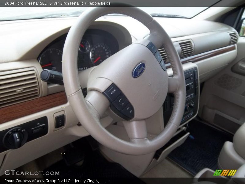 Silver Birch Metallic / Pebble Beige 2004 Ford Freestar SEL
