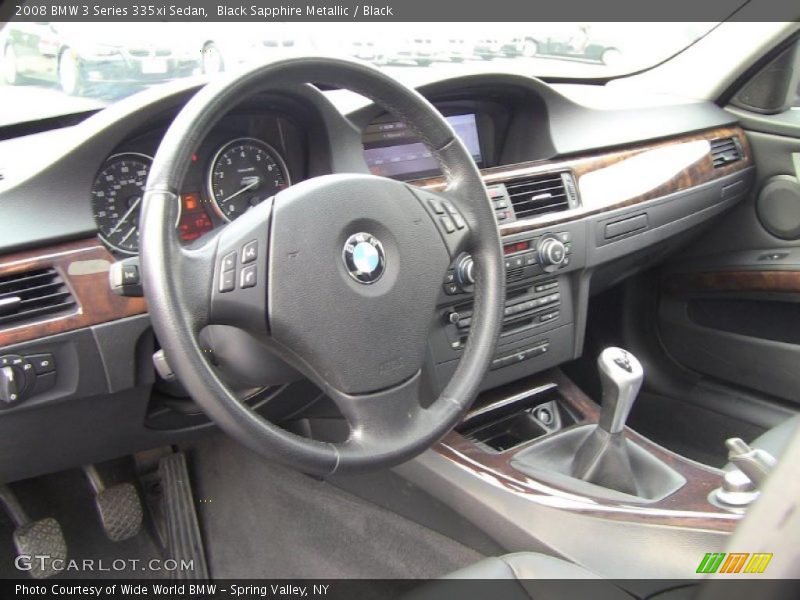Black Sapphire Metallic / Black 2008 BMW 3 Series 335xi Sedan