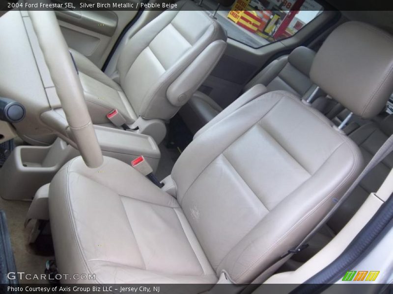 Silver Birch Metallic / Pebble Beige 2004 Ford Freestar SEL