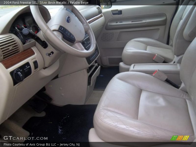 Silver Birch Metallic / Pebble Beige 2004 Ford Freestar SEL