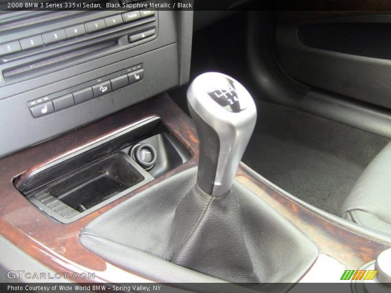 Black Sapphire Metallic / Black 2008 BMW 3 Series 335xi Sedan