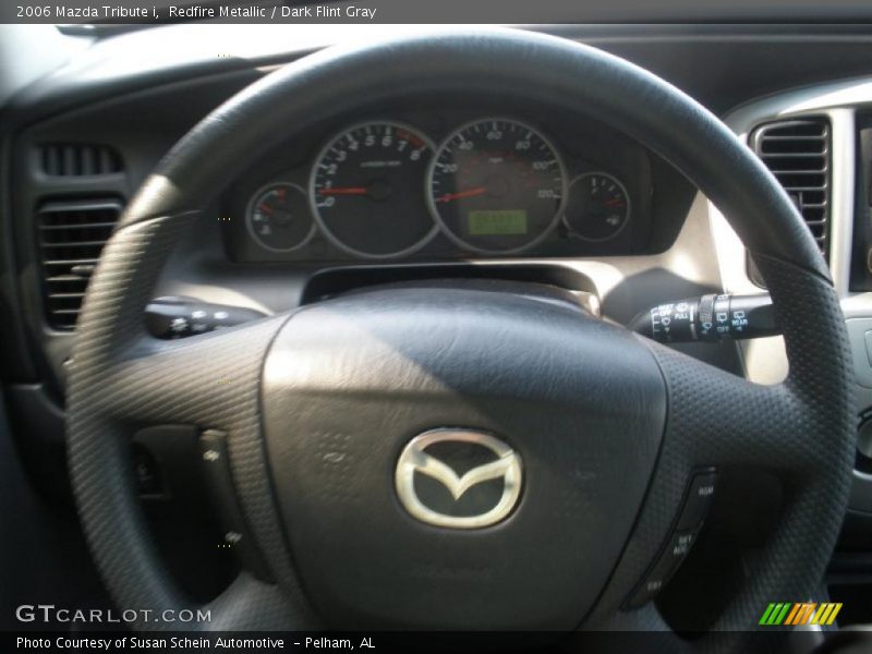 Redfire Metallic / Dark Flint Gray 2006 Mazda Tribute i