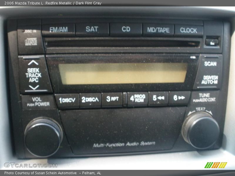 Redfire Metallic / Dark Flint Gray 2006 Mazda Tribute i