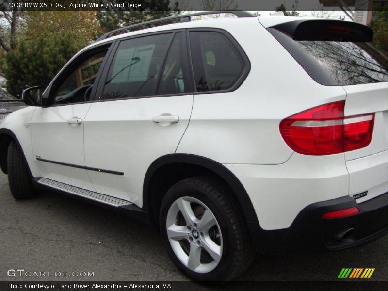 Alpine White / Sand Beige 2008 BMW X5 3.0si