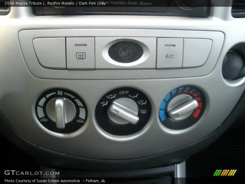 Redfire Metallic / Dark Flint Gray 2006 Mazda Tribute i