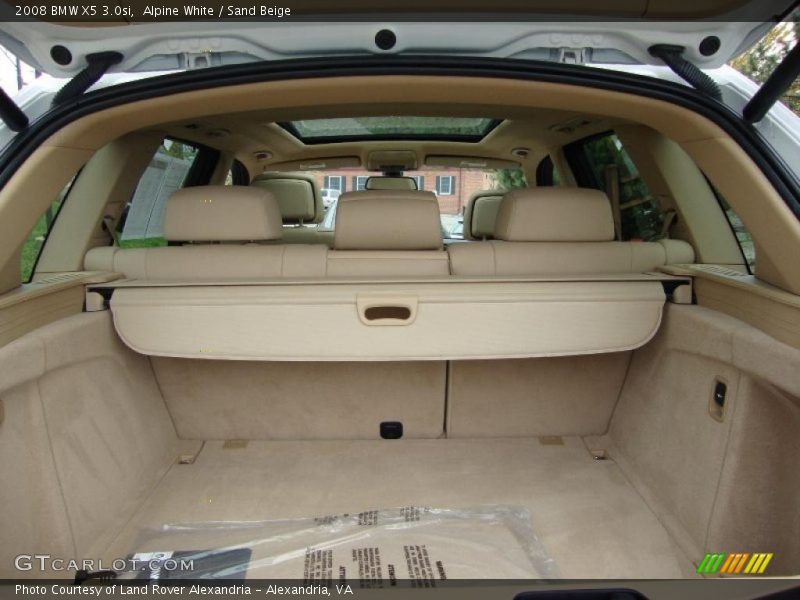 Alpine White / Sand Beige 2008 BMW X5 3.0si