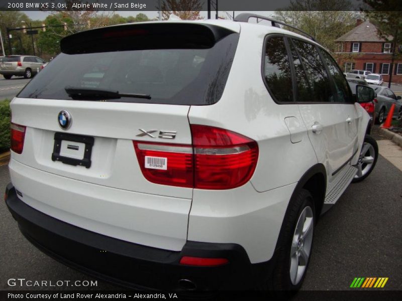 Alpine White / Sand Beige 2008 BMW X5 3.0si