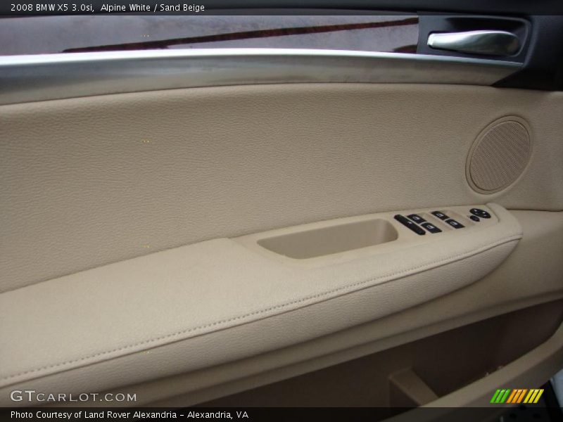 Alpine White / Sand Beige 2008 BMW X5 3.0si