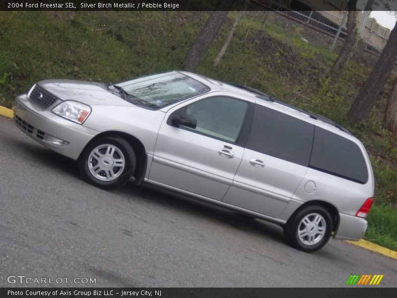 Silver Birch Metallic / Pebble Beige 2004 Ford Freestar SEL
