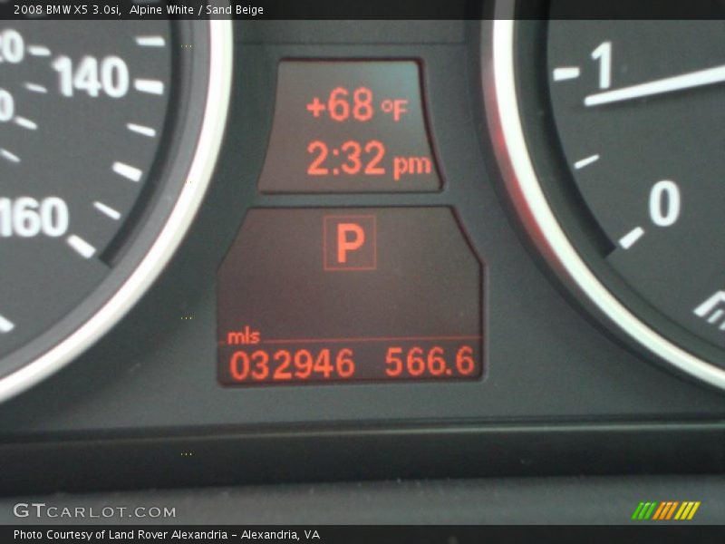 Alpine White / Sand Beige 2008 BMW X5 3.0si