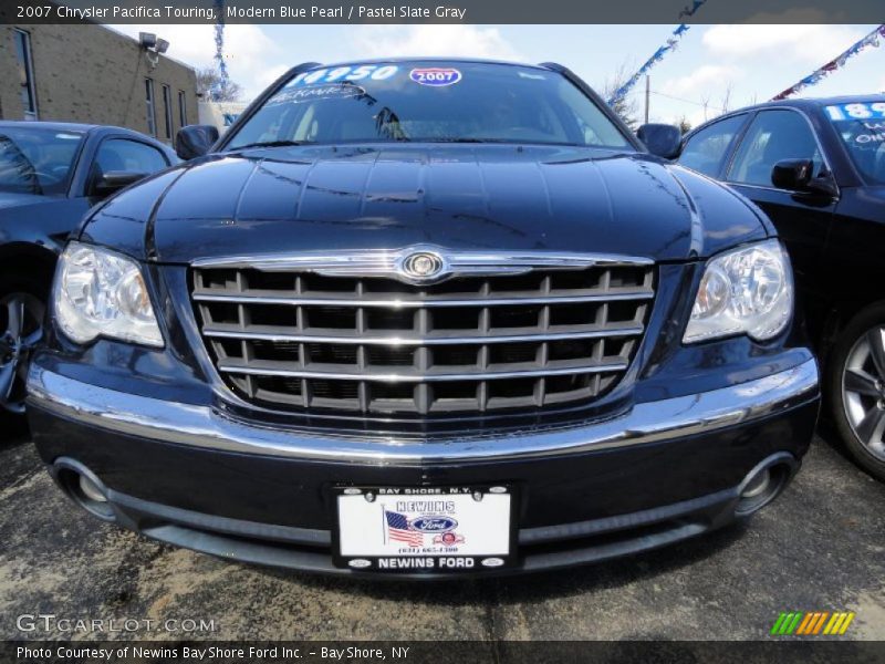 Modern Blue Pearl / Pastel Slate Gray 2007 Chrysler Pacifica Touring