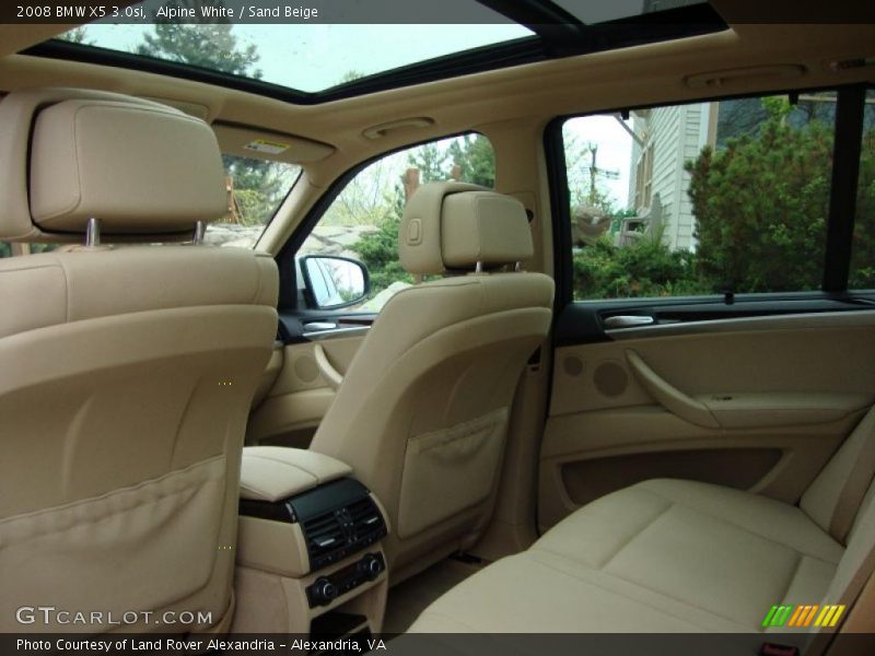 Alpine White / Sand Beige 2008 BMW X5 3.0si