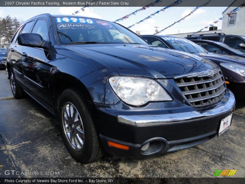 Modern Blue Pearl / Pastel Slate Gray 2007 Chrysler Pacifica Touring