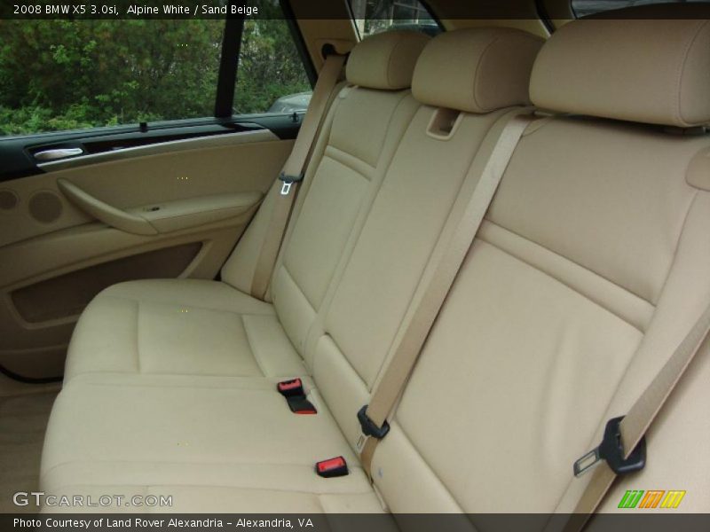 Alpine White / Sand Beige 2008 BMW X5 3.0si