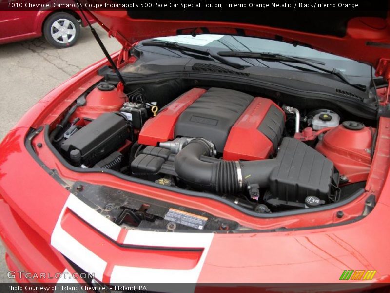  2010 Camaro SS Coupe Indianapolis 500 Pace Car Special Edition Engine - 6.2 Liter OHV 16-Valve V8