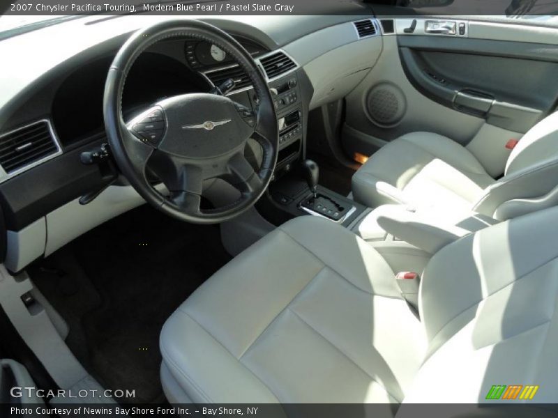 Modern Blue Pearl / Pastel Slate Gray 2007 Chrysler Pacifica Touring