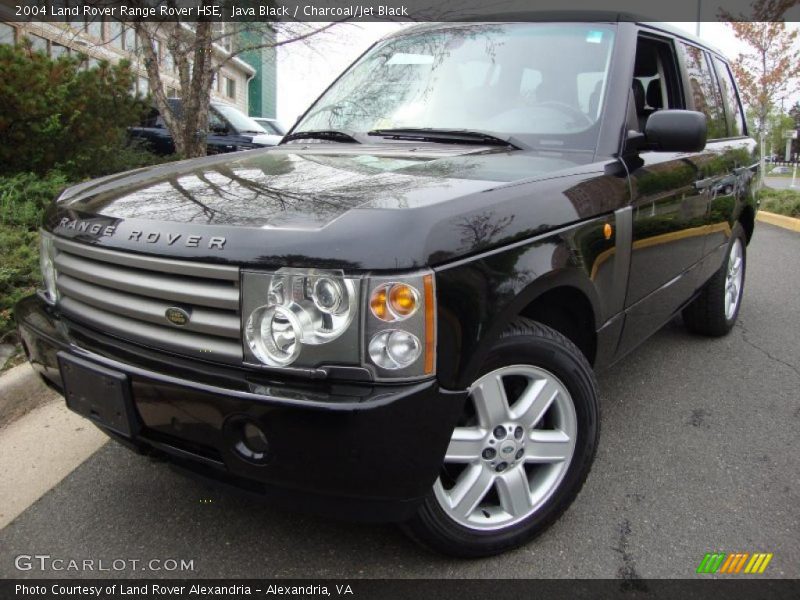 Java Black / Charcoal/Jet Black 2004 Land Rover Range Rover HSE