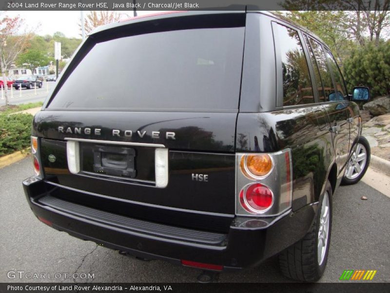 Java Black / Charcoal/Jet Black 2004 Land Rover Range Rover HSE