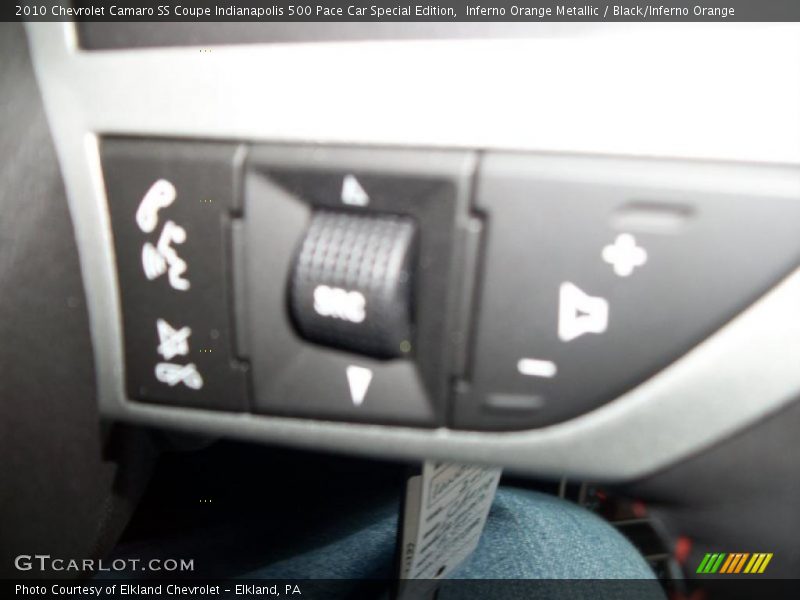 Inferno Orange Metallic / Black/Inferno Orange 2010 Chevrolet Camaro SS Coupe Indianapolis 500 Pace Car Special Edition