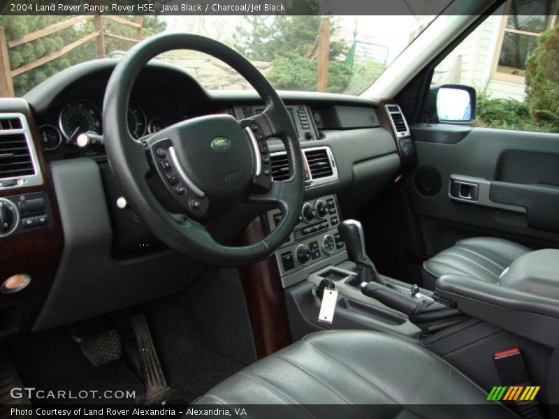 Java Black / Charcoal/Jet Black 2004 Land Rover Range Rover HSE