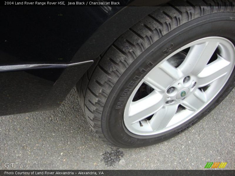 Java Black / Charcoal/Jet Black 2004 Land Rover Range Rover HSE
